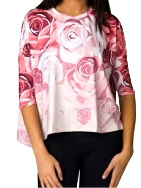 Puma X Careaux Floral Porcelain Rose Long Sleeve Top